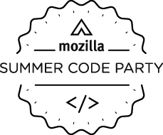 "Mozilla Webmakers Summer Code Party Logo"